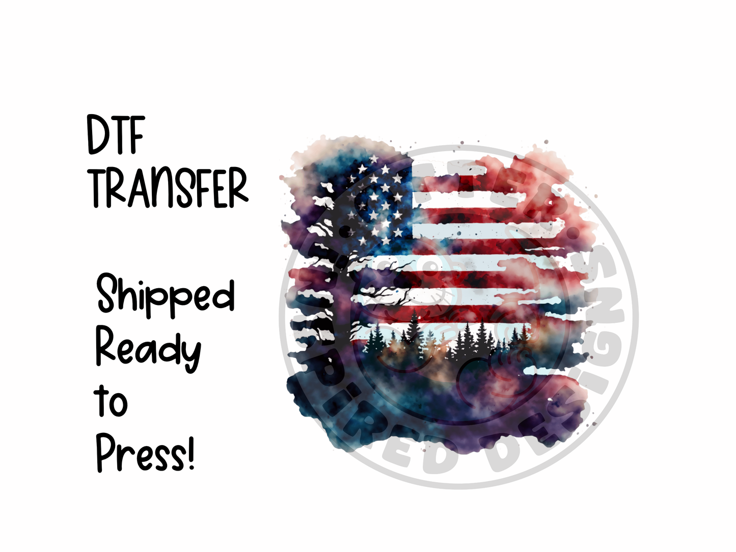 Everyday Wear U.S Flag -High Quality Print