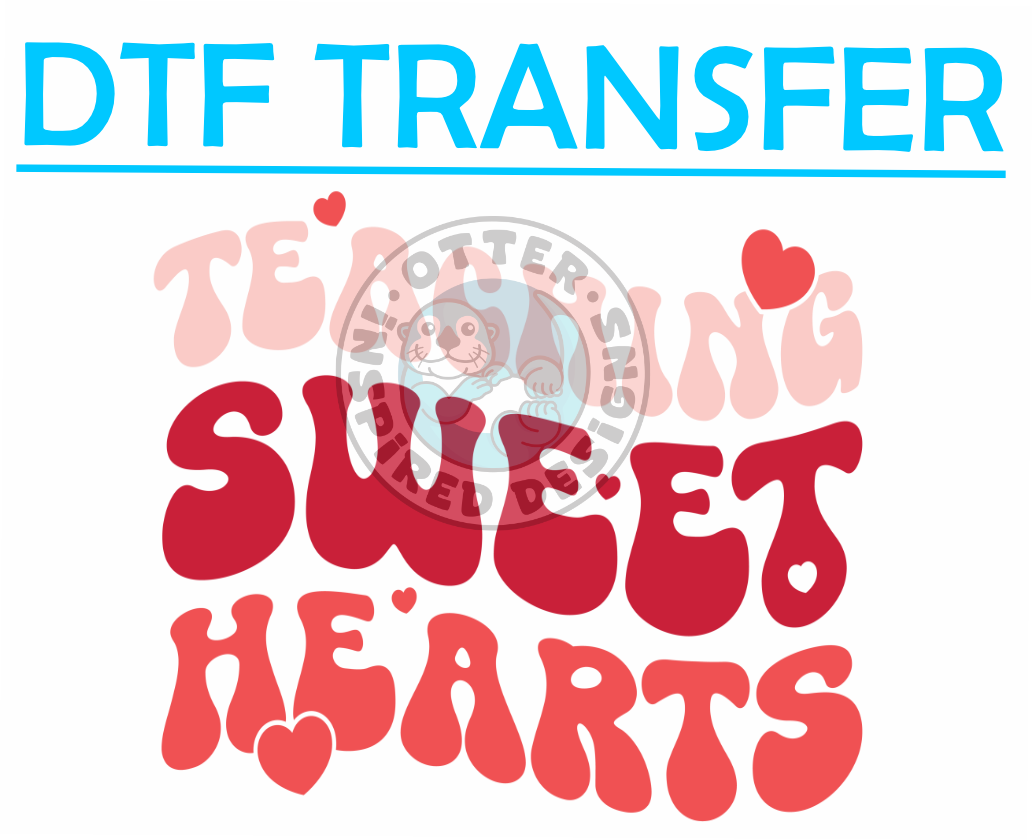 Valentines TEACHING SWEET HEARTS-High Quality Print
