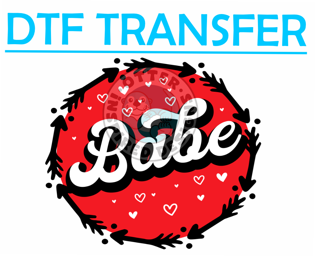 Valentines BABE -High Quality Print