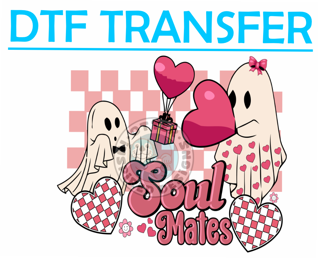 Valentines Soul Mates Ghost -High Quality Print