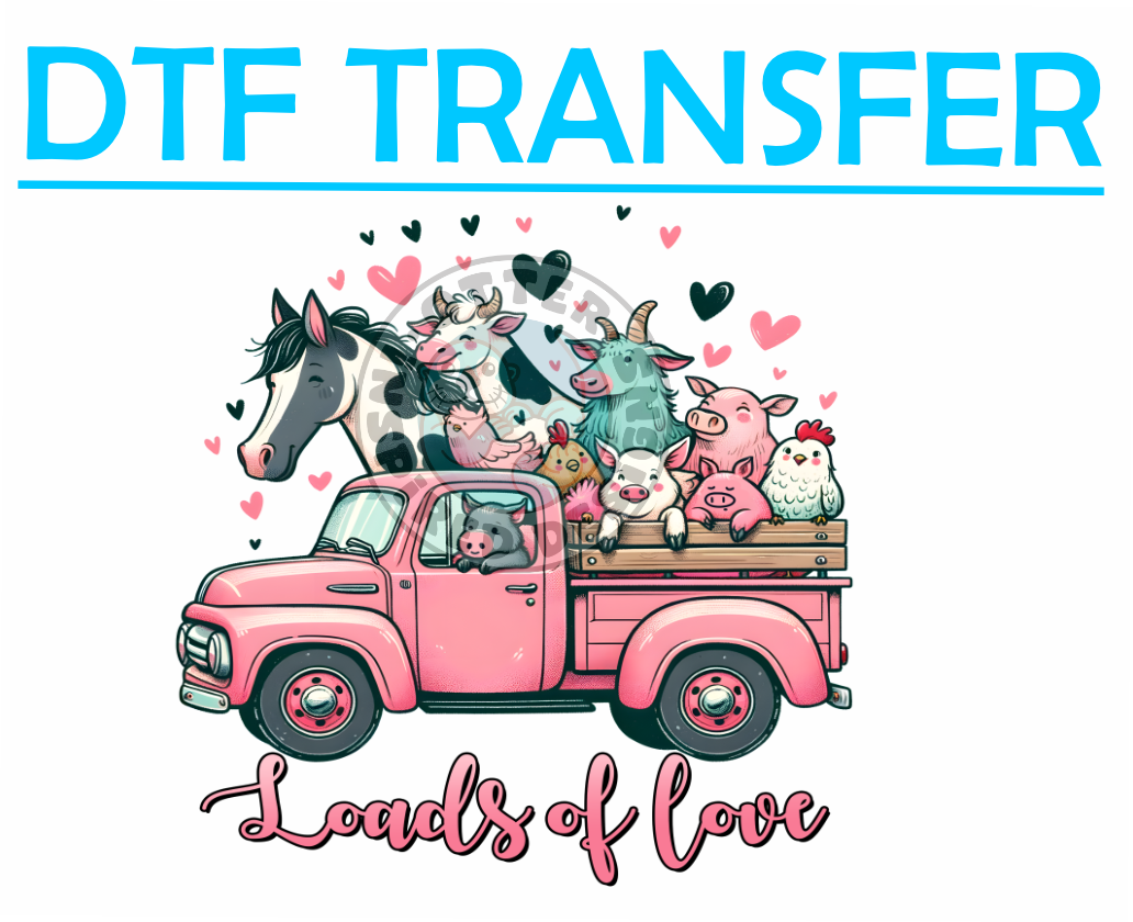 Valentines LOADS OF LOVE -High Quality Print