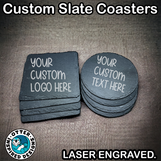 Custom Order Slate Coasters