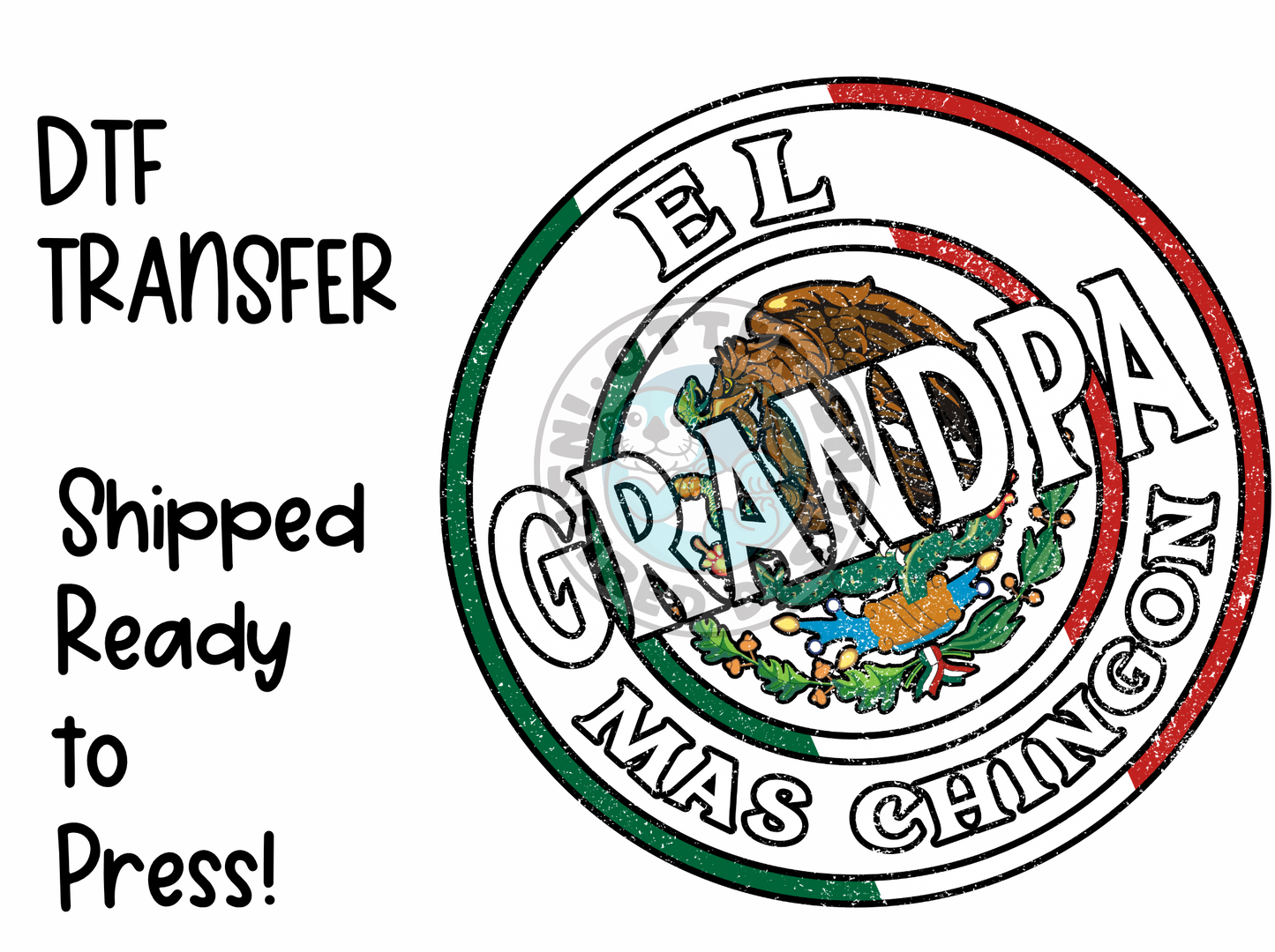 La Familia El Grandpa Mas Chingon -High Quality Print