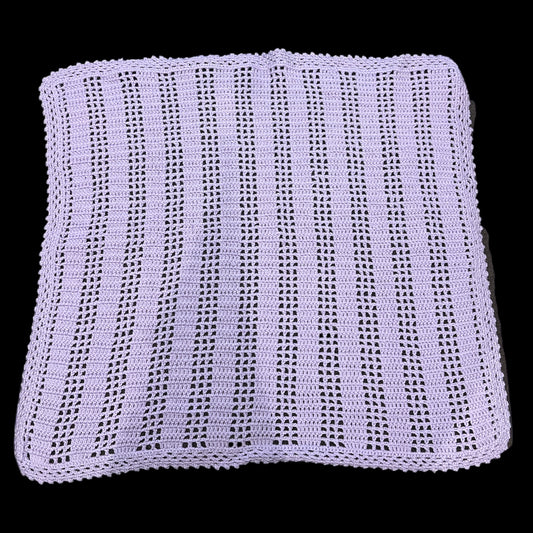 White      Crochet Blanket