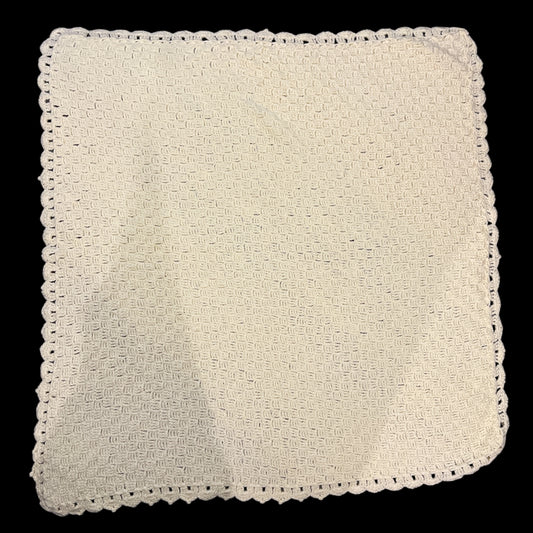 Yellow Crochet Blanket