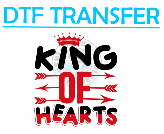 Valentines KING OF HEARTS -High Quality Print
