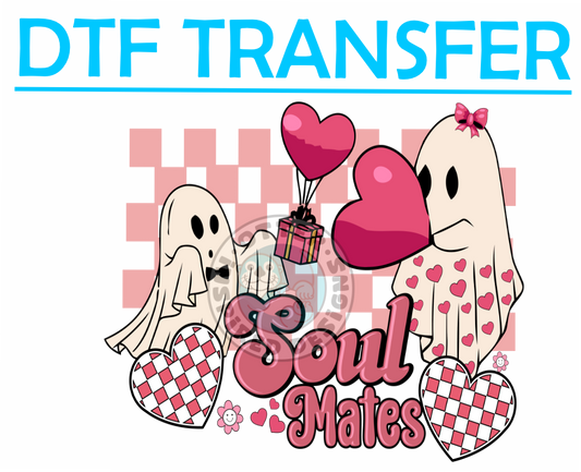 Valentines Soul Mates Ghost -High Quality Print