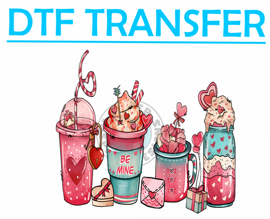 Valentines Sweet Drinks  -High Quality Print