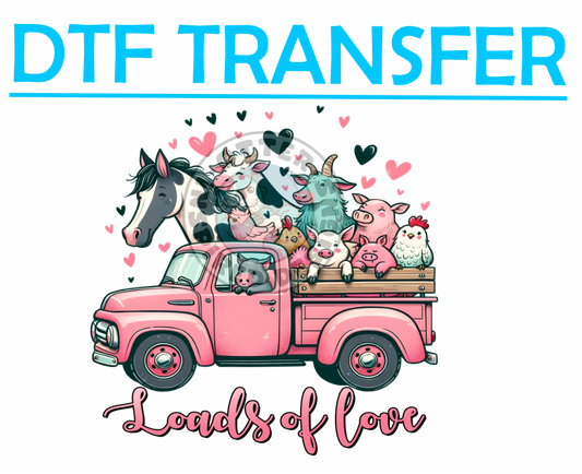 Valentines LOADS OF LOVE -High Quality Print